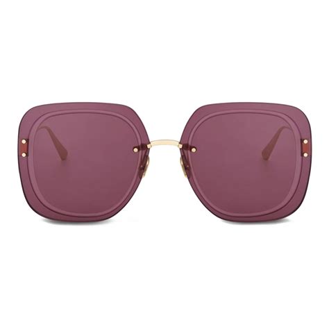 UltraDior SU Deep Pink Square Sunglasses 